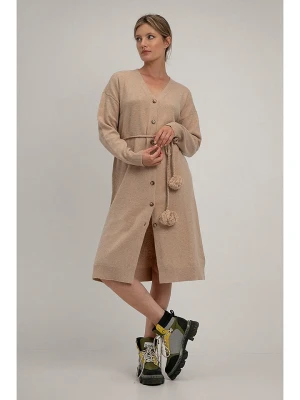 Josephine & Co Sukienka w kolorze beżowym rozmiar: XXL