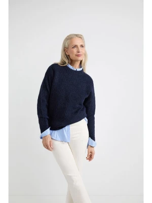 Josephine & Co Sweter "Aniek" w kolorze granatowym rozmiar: XS