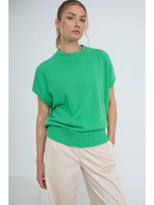 Josephine & Co Sweter "Dian" w kolorze zielonym rozmiar: S