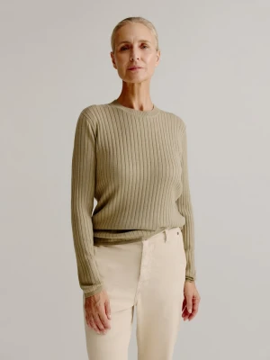 Josephine & Co Sweter "Lili" w kolorze szarobrązowym rozmiar: XS