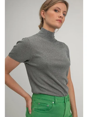 Josephine & Co Sweter "Senna" w kolorze szarym rozmiar: L