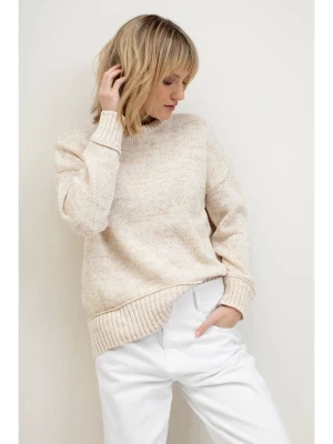 Josephine & Co Sweter w kolorze beżowym rozmiar: XXL