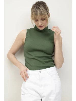 Josephine & Co Top w kolorze khaki rozmiar: XS