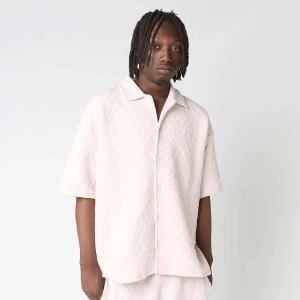 Jovren Structured Shirt Washed Pegador różowy