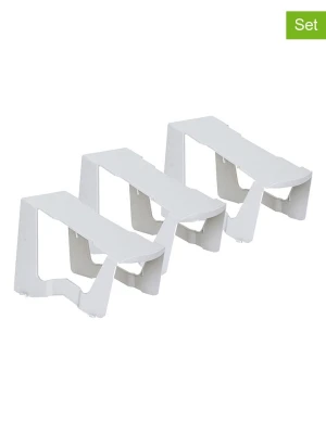 Joybos Stojaki (3 szt.) "Flip Flap" w kolorze białym na buty - 14 x 14, 7 x 21 cm rozmiar: onesize