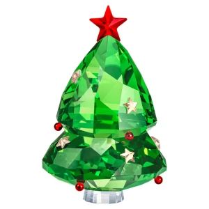 Joyful Świąteczna choinka, zielona Swarovski