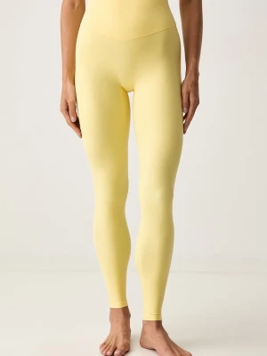 JOYINME legginsy do jogi damskie żółty