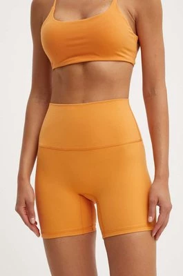 JOYINME szorty do jogi Movement kolor pomarańczowy gładkie high waist