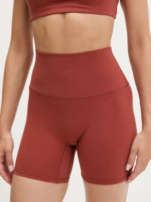 JOYINME szorty do jogi Movement kolor pomarańczowy gładkie high waist Szorty.Movement