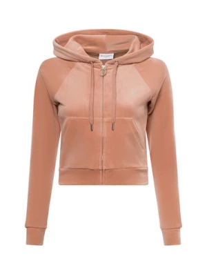 Juicy by Juicy Couture Damska kurtka z kapturem - Madison Kobiety beżowy jednolity,