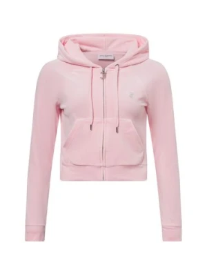 Juicy by Juicy Couture Damska kurtka z kapturem - Madison Kobiety różowy wzorzysty,