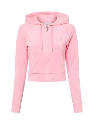 Juicy by Juicy Couture Damska kurtka z kapturem - Madison Kobiety Sztuczne włókno różowy jednolity,