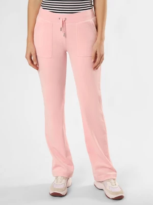 Juicy by Juicy Couture Damskie spodnie dresowe - Del Ray Kobiety różowy jednolity,