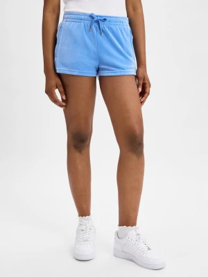 Juicy by Juicy Couture Damskie szorty dresowe - Tamia Kobiety niebieski jednolity,
