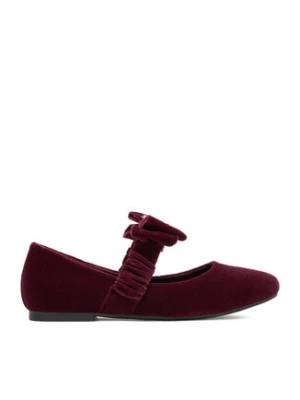 Juicy Couture Baleriny CEO-CS6515-01 Bordowy
