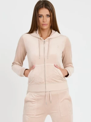 JUICY COUTURE Beżowa bluza Robertson Hoodie