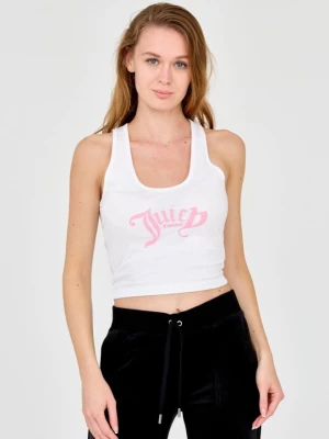 JUICY COUTURE Biały tank top Chrishell