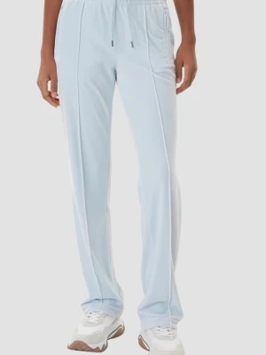 JUICY COUTURE Błękitne spodnie dresowe damskie z cyrkoniami Tina, Rozmiar S