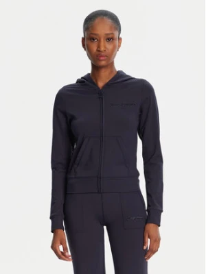 Juicy Couture Bluza Active JCSAS125401 Granatowy Slim Fit