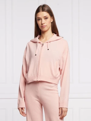 Juicy Couture Bluza | Cropped Fit | z dodatkiem wełny i kaszmiru
