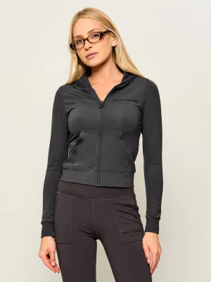 Juicy Couture Bluza Ennis | Slim Fit grafitowy