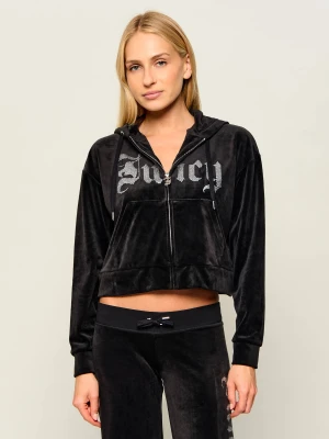 Juicy Couture Bluza Gothic Iccle | Cropped Fit czarny