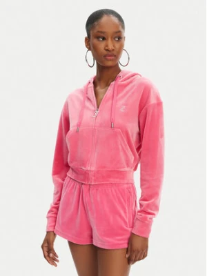 Juicy Couture Bluza Iccle JCWAS125308 Różowy Loose Fit