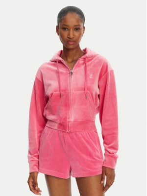 Juicy Couture Bluza Iccle JCWAS125308 Różowy Loose Fit
