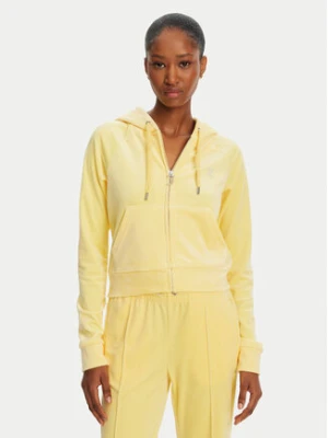 Juicy Couture Bluza Madison JCWA122001 Żółty Slim Fit