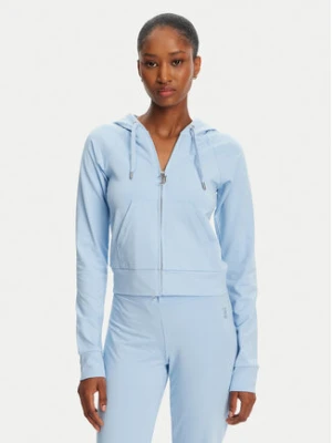 Juicy Couture Bluza Ola JCWAS125310 Błękitny Slim Fit