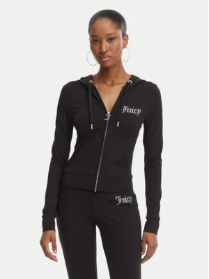 Juicy Couture Bluza Oola JCWAS126306 Czarny Slim Fit
