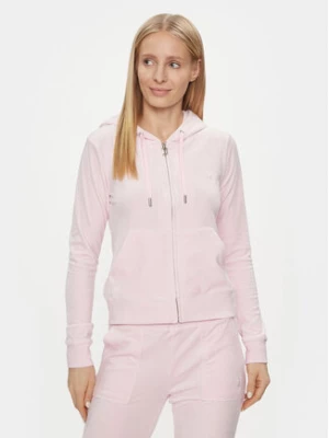 Juicy Couture Bluza Robertson JCAP176 Różowy Slim Fit