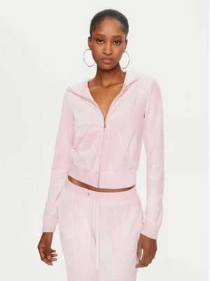 Juicy Couture Bluza Robyn JCSEBJ007 Różowy Slim Fit