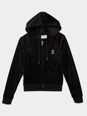 Juicy Couture Bluza Rozpinana Madi Bl czarny