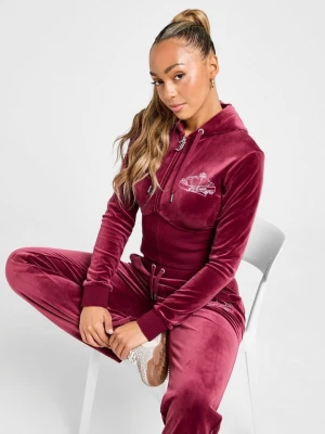 Juicy Couture Bluza Rozpinana Z Kapturem Crown Vlr