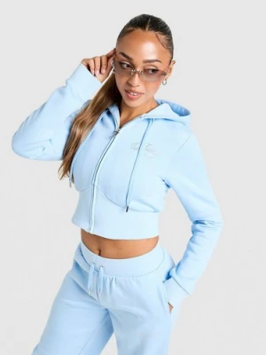 Juicy Couture Bluza Rozpinana Z Kapturem Script Fl