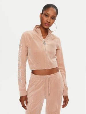 Juicy Couture Bluza Tasha JCWCT24305 Beżowy Slim Fit