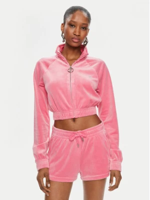 Juicy Couture Bluza Tasha JCWCT24306 Różowy Slim Fit