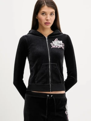 Juicy Couture bluza welurowa Wrap You Up