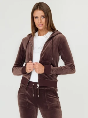 JUICY COUTURE Brązowa damska bluza Robertson, Rozmiar S