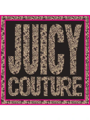 Juicy Couture Chusta w kolorze czarnym - 45 x 45 cm rozmiar: onesize