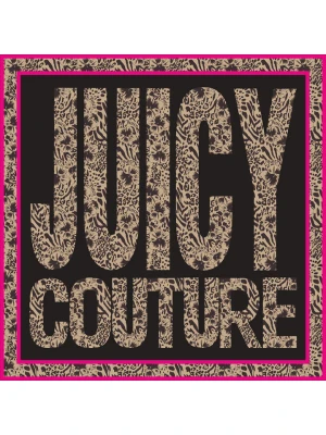 Juicy Couture Chusta w kolorze czarnym - 45 x 45 cm rozmiar: onesize