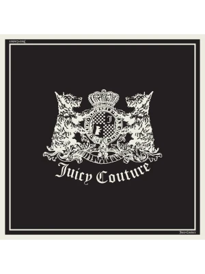 Juicy Couture Chusta w kolorze czarnym - 45 x 45 cm rozmiar: onesize