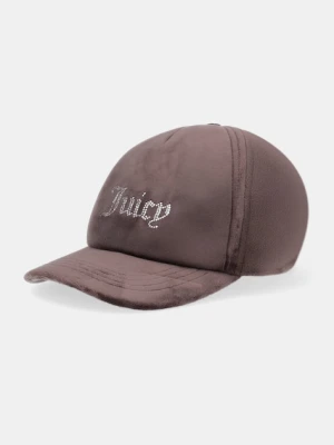 Juicy Couture czapka z daszkiem kolor brązowy JCAWH224702