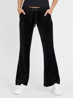 JUICY COUTURE Czarne damskie spodnie Caisa Ultra Low Rise, Rozmiar S