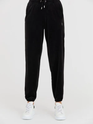 JUICY COUTURE Czarne damskie spodnie dresowe Lilian Jogger, Rozmiar XS