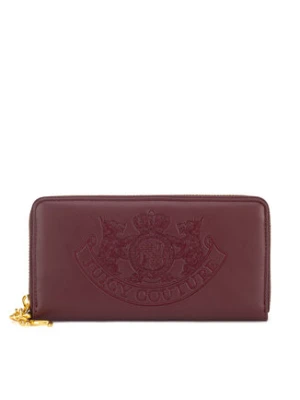 Juicy Couture Duży Portfel Damski BIJXT8652WVP Bordowy