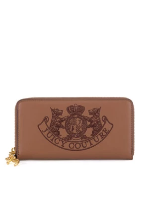 Juicy Couture Duży Portfel Damski BIJXT8652WVP Brązowy