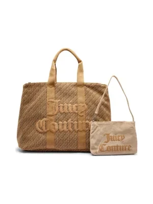 Juicy Couture Dwustronna shopperka + saszetka Daisy L