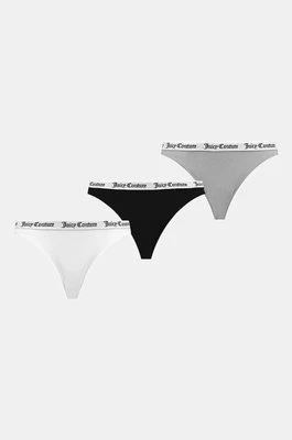 Juicy Couture figi DIDDY BRIEF 3PK 3-pack kolor szary JCLBR224572